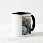 Mug Vue de la grotte des vents en hiver (Devant droit)