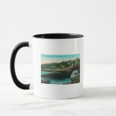 Mug Vue de la grotte Sphinx HeadLa Jolla, CA (Gauche)