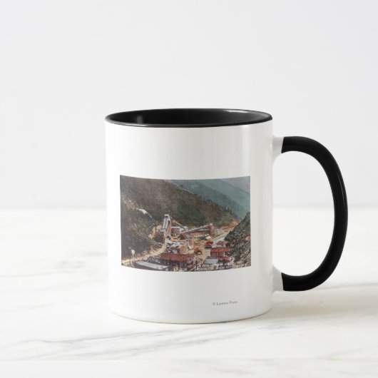 Mug Vue de la mine Hecla sur le canyon (Droite)