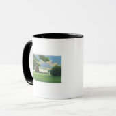 Mug Vue de la musique Tanglewood Shed and Grounds (Devant gauche)