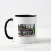 Mug Vue de la piscineAdams Springs, CA (Gauche)