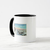 Mug Vue de la Plate-forme Sud en hiver (Devant gauche)