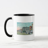 Mug Vue de la quatrième rue Santa Rosa, CA (Gauche)