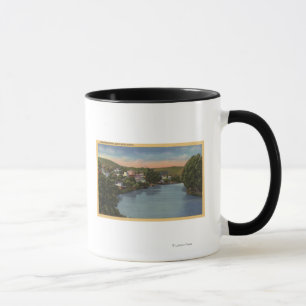 Mug Vue de la rivière San Lorenzo de ville
