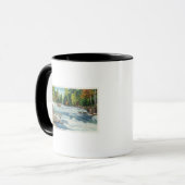 Mug Vue de la rivière Wild Cat et des chutes Jackson (Devant gauche)