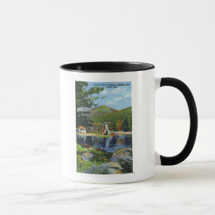 Mug Vue de la roue d'eau du lac Shadow Overshot
