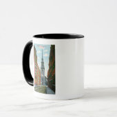 Mug Vue de la rue Salem sur l'ancien édifice de l'égli (Devant gauche)
