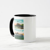 Mug Vue de la salle de bains de Cliff Beach (Devant gauche)