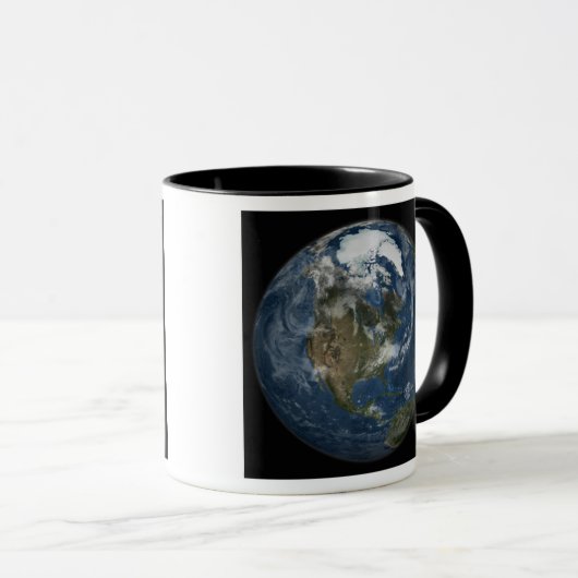 Mug Vue de la Terre (Devant droit)