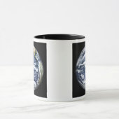 Mug Vue de la Terre entière centrée sur l'océan Pacifi (Centre)