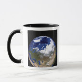 Mug Vue de la Terre montrant la région arctique (Gauche)