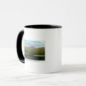 Mug Vue de la tête indienne et du lac Shadow (Devant gauche)