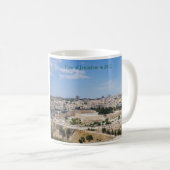 Mug Vue de la vieille ville de Jérusalem en 2012 (Devant droit)