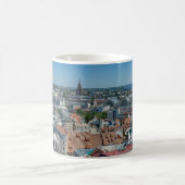 Mug Vue de la vieille ville de Riga d'en haut (Centre)