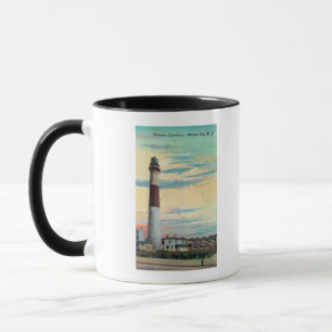 Mug Vue de la ville d'Absecon LighthouseAtlantic, NJ