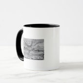 Mug Vue de la ville de Madrid (Devant gauche)