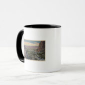 Mug Vue de la ville depuis le canyon de Tahquitz (Devant gauche)