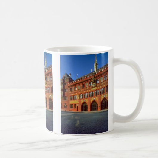 Mug Vue de la ville hôtel de Bâle, Suisse (Droite)