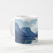 Mug Vue de lac mountain rocheuse, parc national de (Devant gauche)