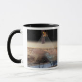 Mug Vue de l'artiste de l'odyssée détectant la glace (Gauche)