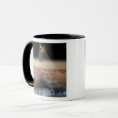 Mug Vue de l'artiste de l'odyssée détectant la glace (Devant gauche)