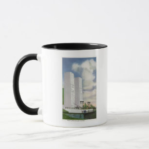 Mug Vue de l'atterrissage et des pylônes
