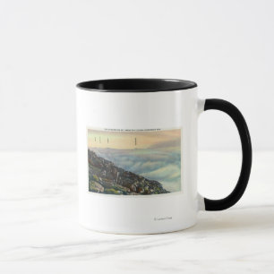 Mug Vue de l'autre Adirondack Mts au-dessus des nuages