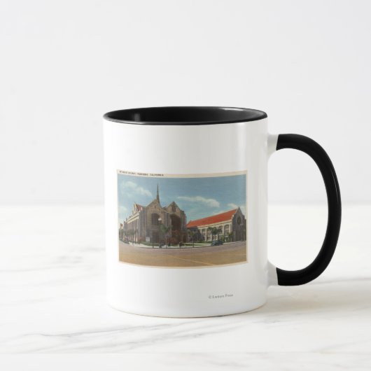 Mug Vue de l'église méthodiste (Droite)