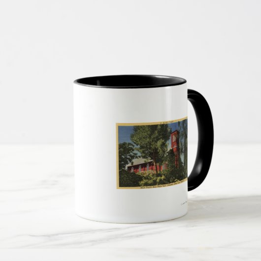 Mug Vue de l'église Sainte-Anne (1856) (Devant droit)