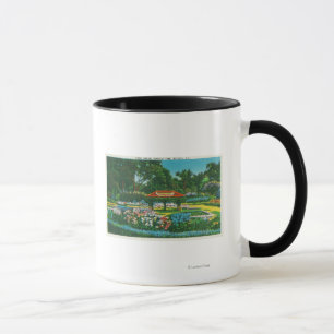 Mug Vue de l'emblème floral du parc Humboldt