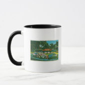 Mug Vue de l'emblème floral du parc Humboldt (Gauche)