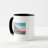 Mug Vue de l'est de Hewitt Avenue Everett, WA (Devant gauche)
