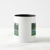 Mug Vue de l'étang de grenouille commun de Boston (Centre)