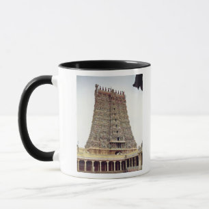 Mug Vue de l'extérieur découpé du gopuram du sud