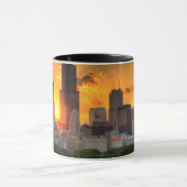 Mug Vue de l'horizon de Chicago d'Adler (Centre)
