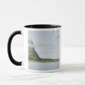 Mug Vue de l'île de Bora Bora, de 'automobile de (Gauche)