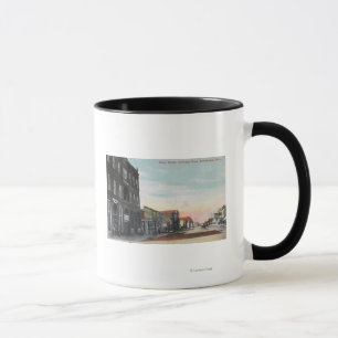 Mug Vue de l'Ouest de Main StreetKennewick, WA
