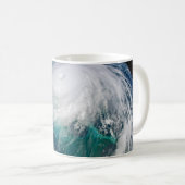 Mug Vue De L'Ouragan Dorian. (Devant droit)