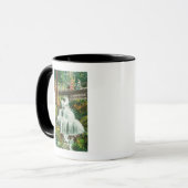 Mug Vue de Lower FallsShasta Springs, CA (Devant gauche)