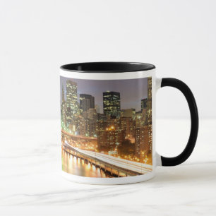 Mug Vue de Lower Manhattan et du pont de Brooklyn