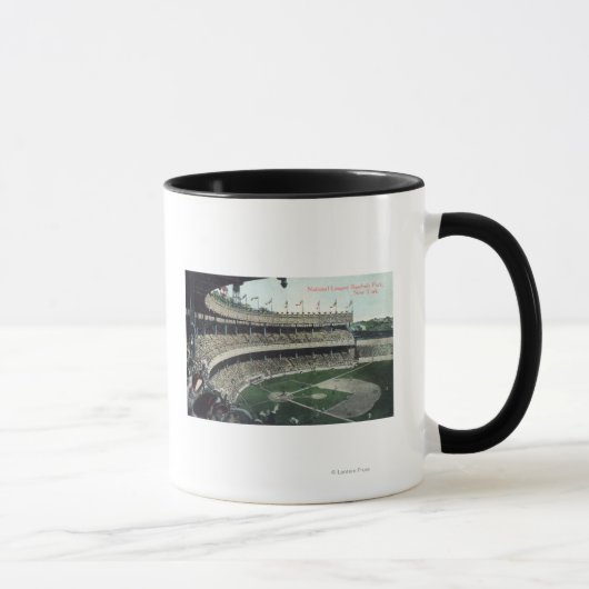 Mug Vue de l'Upper Bleacher sur le terrain de baseball (Droite)