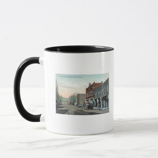 Mug Vue de Main StreetKlamath Falls, OU (Gauche)