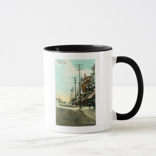 Mug Vue de Main StreetMonrovia, CA (Droite)