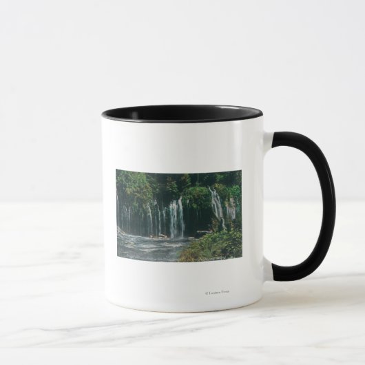 Mug Vue de Mossbrae FallsShasta Springs, CA (Droite)