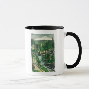 Mug Vue de Mt. Shasta de retraite de Shasta