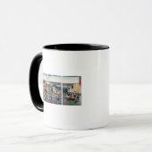Mug Vue de Nihonbashi à Tokyo, c.1870 (Devant gauche)