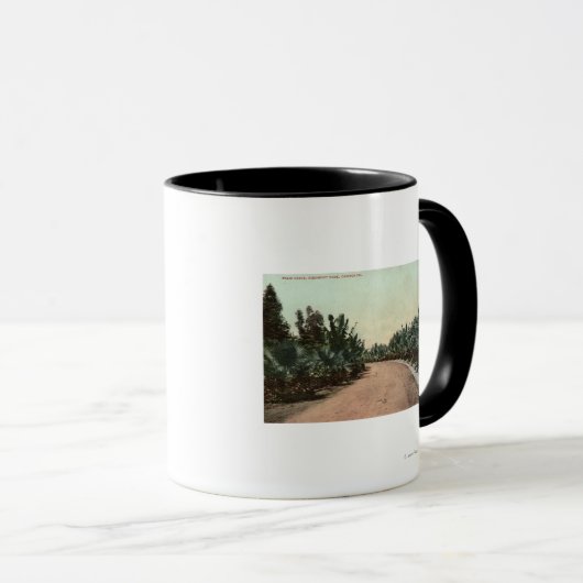 Mug Vue de Palm Drive (Devant droit)