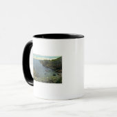 Mug Vue de Perkins Cove, Scène de natation (Devant gauche)