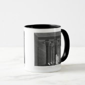 Mug Vue de perspective de l'intérieur de portique, (Devant droit)