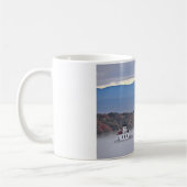 Mug Vue de phare de pré d'Esopus dans le brouillard (Gauche)